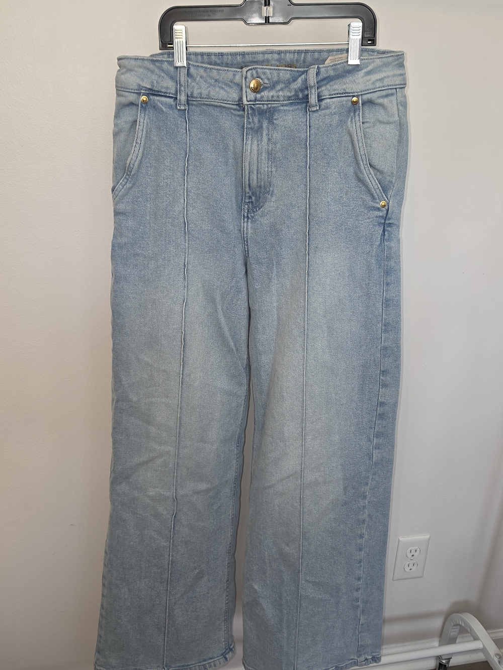 High-Rise Light Wash Women’s Jeans - Light Blue